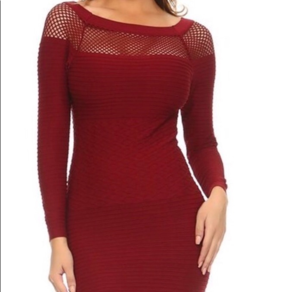 Merlot/ maroon/ Wine colored dress